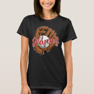 Baseball Nanny Softball Sport Player Nana Cool T-Shirt