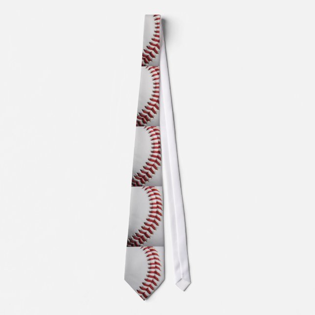 Baseball Neck Tie Krawatte (Vorderseite)