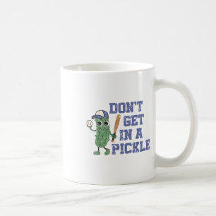 Baseball nicht in eine Klappe kommen Kaffeetasse