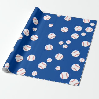 Baseball-niedlicher Sport-1. Geburtstags-Party Geschenkpapier
