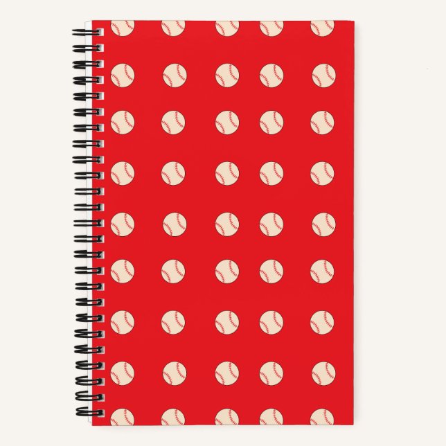 Baseball Notizbuch (Vorderseite)