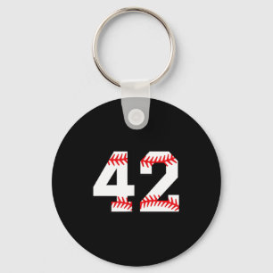 Baseball Nummer 42 1 Schlüsselanhänger
