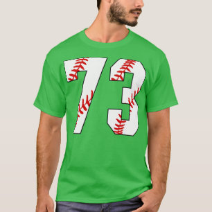 Baseball Nummer 73 73 Baseball Trikot Lieblings Pl T-Shirt