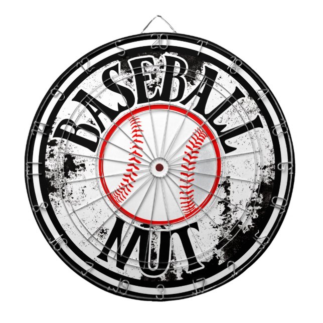 Baseball-Nuss-Dartscheibe Dartscheibe (vorne)