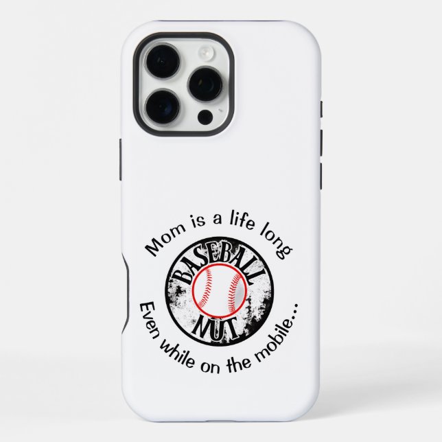 Baseball-Nuss   iPhone Hülle (Rückseite)