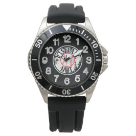Baseball-Nuss-Uhr Armbanduhr