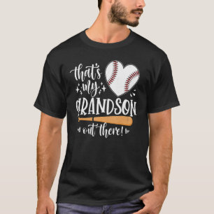 Baseball-Oma, das ist mein Enkel da draußen T-Shirt