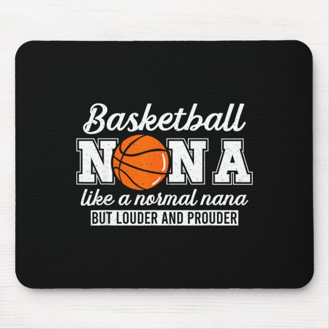 Baseball-Oma Definition Oma eines Baseballspielers Mousepad (Vorne)