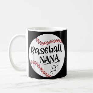 Baseball-Oma Großmutter Frauen Weihnachten Muttert Kaffeetasse