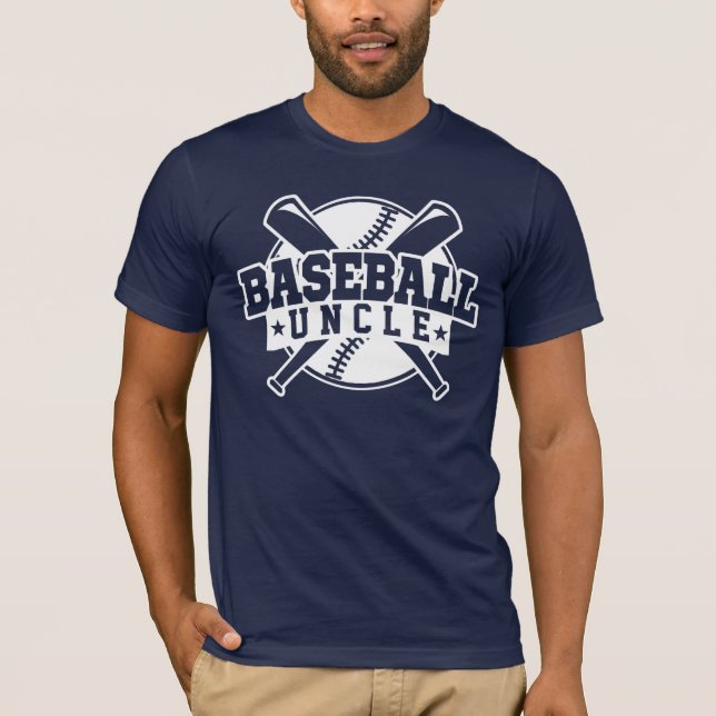 Baseball-Onkel T-Shirt (Vorderseite)