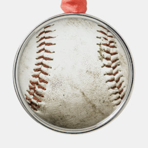 Baseball Ornament Aus Metall