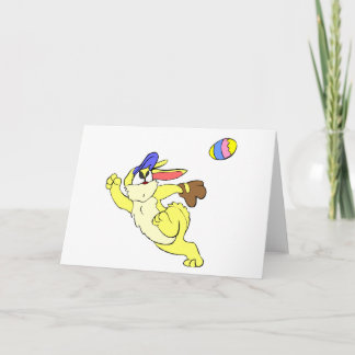 Baseball Ostern Feiertagskarte