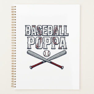 Baseball Papa Vintage-Ätz-Shirt-Design_1 Planer