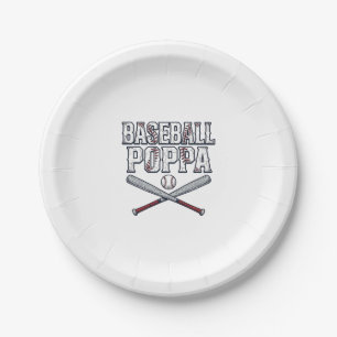 Baseball Papa Vintage-Engraving-Shirt-Design_1 Pappteller