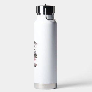 Baseball Papa Vintage Engraving Vektor Design_1 Trinkflasche
