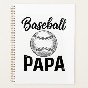 Baseball Papa Vintage Gravur Shirt Design_1 Planer