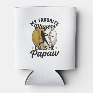Baseball Papaw Lieblingsspieler Vintage-Shirt Desi Dosenkühler