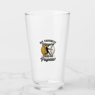 Baseball Papaw Lieblingsspieler Vintage-Shirt Desi Glas
