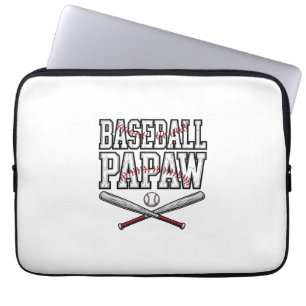 Baseball Papaw Vintage Gravur Design_1 Laptopschutzhülle