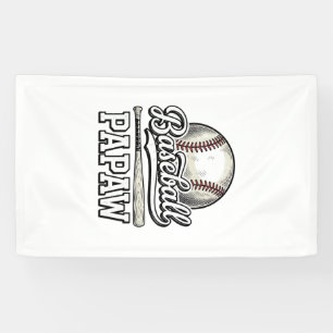 Baseball Papaw Vintage Gravur Shirt Design_1 Banner