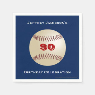 Baseball Paper Napkins, Geburtstagsparty, jedes Al Serviette