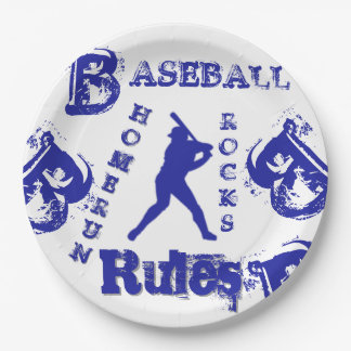 Baseball Pappteller