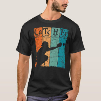 Baseball-Periodische Tabellenelemente Nerd Basebal T-Shirt