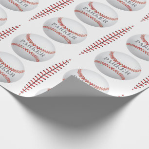 Baseball Personalisiert Geschenkpapier