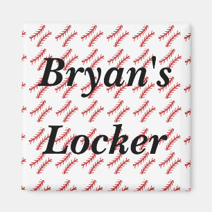 Baseball Personalisiert Locker Magnet