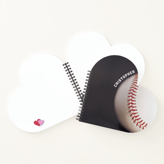 Baseball Personalisiert Notizbuch (Innenseite)