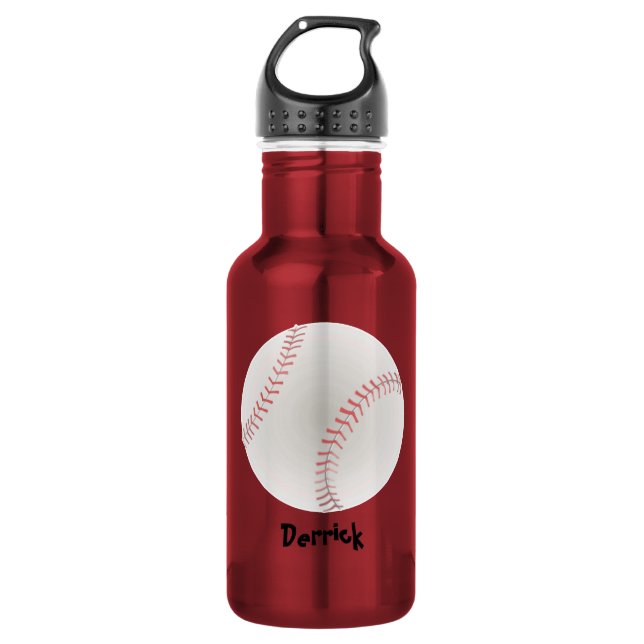 Baseball personalisiert trinkflasche (Vorderseite)