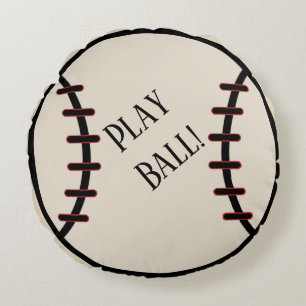 Baseball-Pillow Rundes Kissen
