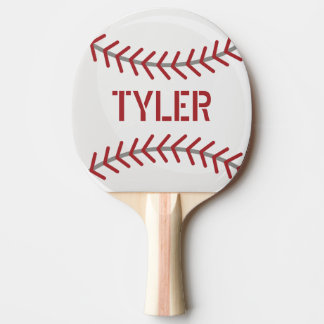 Baseball Ping Pong personalize Paddle Tischtennis Schläger