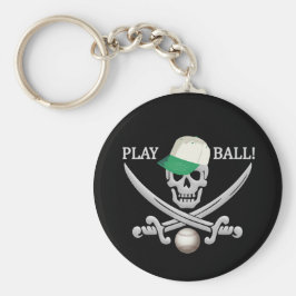 Baseball Pirate Schlüsselanhänger