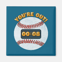 Baseball Pitch Uhr 15 Sekunden Design