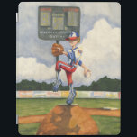 Baseball Pitcher auf dem Berg von Jay Throckmorton iPad Hülle<br><div class="desc">Ist es eine Kurve oder ein Regler? Was auch immer es ist, in diesem phantastischen Stück von Jay Throckmorton kommt direkt auf Sie zu. Ein Baseballpitcher bedient den Hund und rollt sich, um einen Wurf auf den Teller zu liefern. Geben Sie das als Geschenk oder hängen Sie es an Ihre...</div>