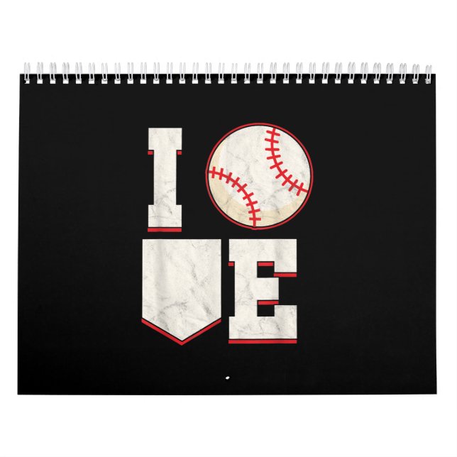 Baseball Pitcher Catcher Bacter Softball Sport Kalender (Titelbild)