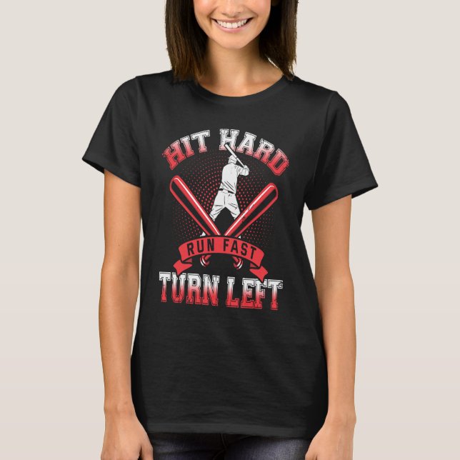 Baseball Pitcher und Catcher, Baseballschläger T-Shirt (Vorderseite)