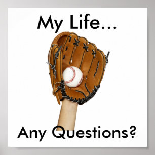 Baseball-Plakat Poster