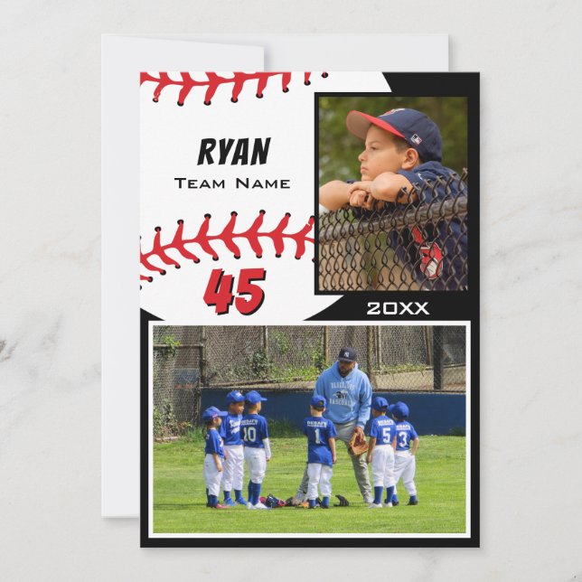 Baseball Player 2 Foto-Speichermodul (Vorderseite)