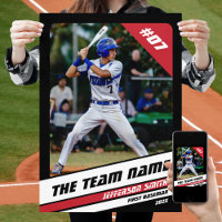 Baseball Player Benutzerdefiniertes Geschenk Schwa