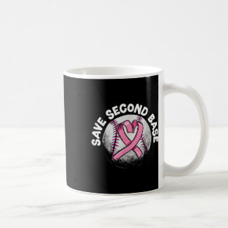 Baseball Player Breast Cancer Awaren der zweiten B Kaffeetasse
