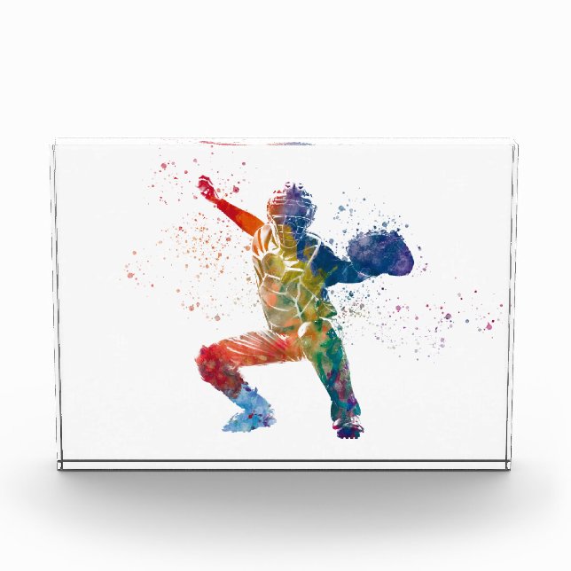 baseball player fotoblock (Vorderseite)