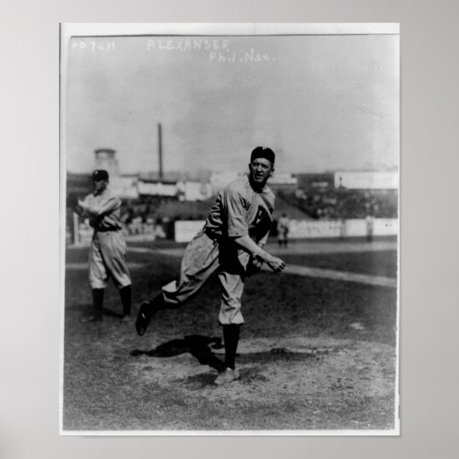 Baseball Player - Grover Cleveland Alexander Poster (Vorne)