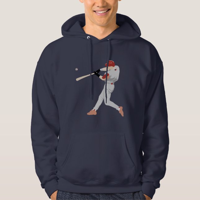 Baseball Player Hoodie (Vorderseite)