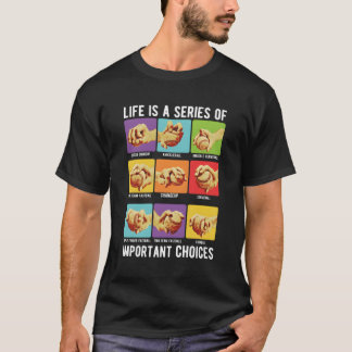 Baseball Player Life ist eine Reihe wichtiger Opti T-Shirt