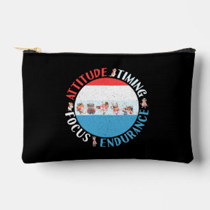 Baseball Player Mindset - Red White Blue Zubehörtasche