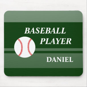 Baseball Player Mousepad