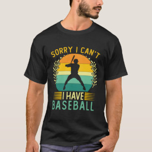 Baseball Player Software leider kann ich nicht Bas T-Shirt