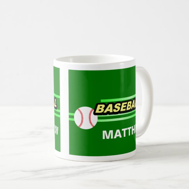 Baseball Player Tasse (VorderseiteRechts)